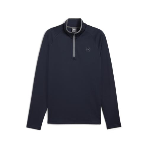 Puma Waffle Fleece 1/4 Zip - deep navy (Grösse: L) von Puma