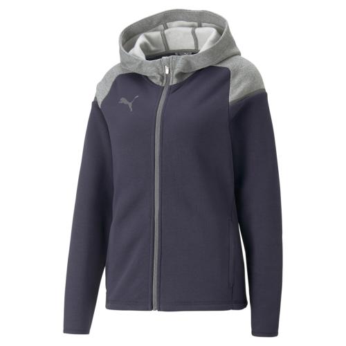 Puma teamCUP Casuals Hooded Jkt Wmn - parisian night (Grösse: M) von Puma