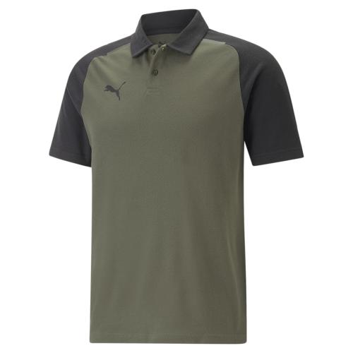 Puma teamCUP Casuals Polo - green moss (Grösse: 3XL) von Puma