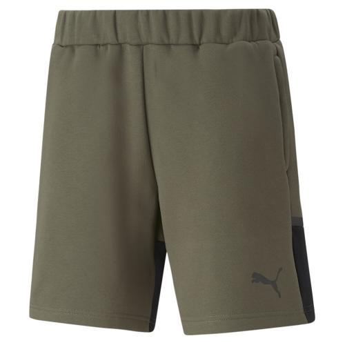 Puma teamCUP Casuals Shorts - green moss (Grösse: M) von Puma