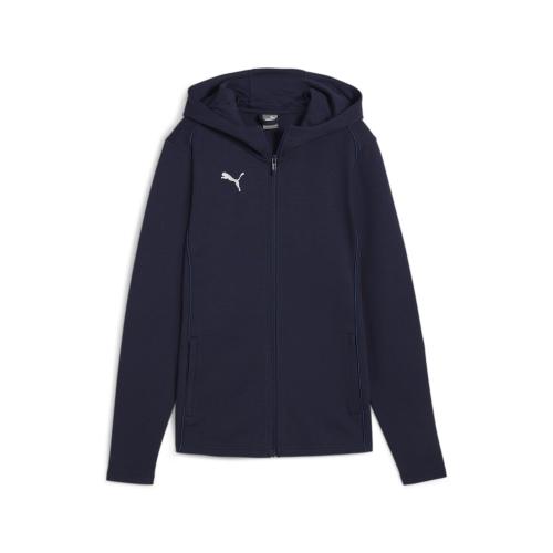 Puma teamFINAL Casuals Hooded Jkt Wmn - puma navy (Grösse: L) von Puma