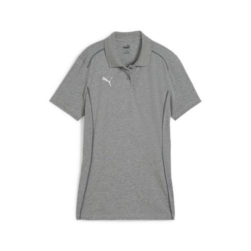 Puma teamFINAL Casuals Polo Wmn - medium gray heather (Grösse: M) von Puma