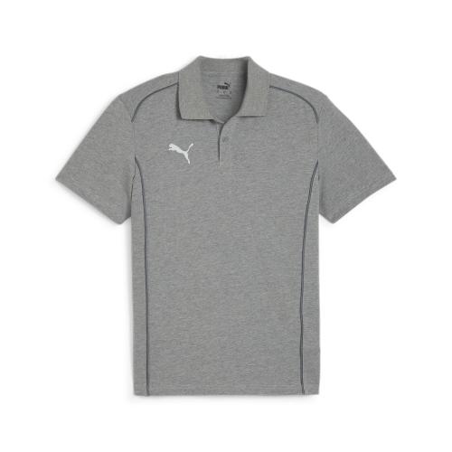 Puma teamFINAL Casuals Polo - medium gray heather (Grösse: 3XL) von Puma