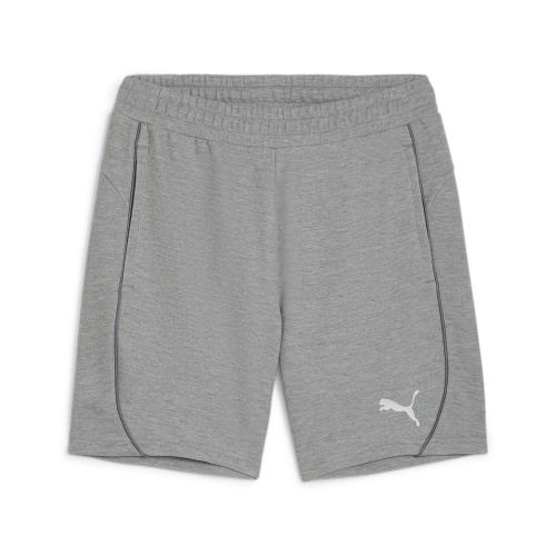 Puma teamFINAL Casuals Shorts - medium gray heather (Grösse: M) von Puma