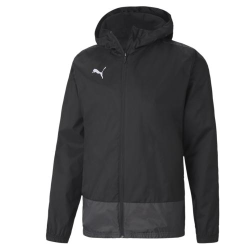 Puma teamGOAL 23 Training Rain Jacket - Puma Black-Asphalt (Grösse: 3XL) von Puma