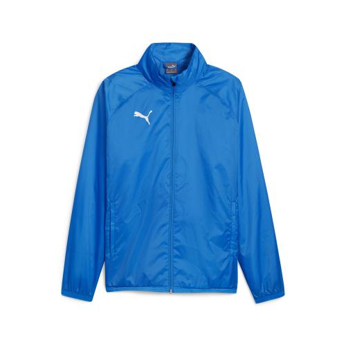 Puma teamGOAL All Weather Jacket - electric blue lemonade (Grösse: L) von Puma