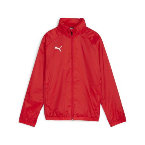 Puma teamGOAL Allweather Jacket Jr - puma red (Grösse: 116) von Puma