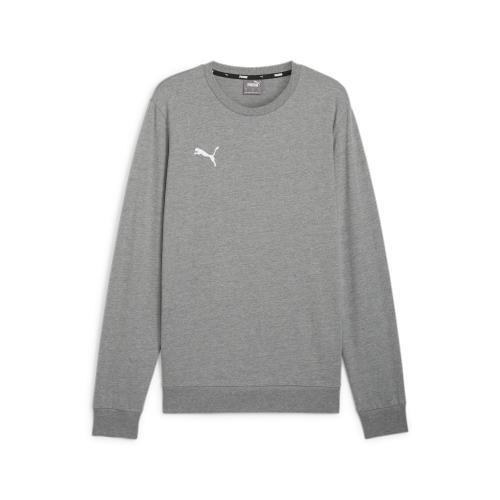 Puma teamGOAL Casuals Crew Neck Sweat - medium gray heather (Grösse: 3XL) von Puma