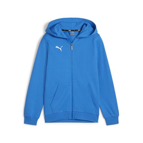 Puma teamGOAL Casuals Hooded Jacket Jr - ignite blue (Grösse: 164) von Puma