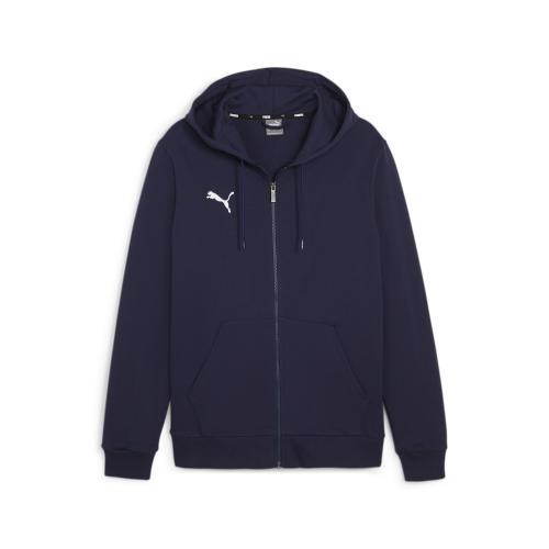 Puma teamGOAL Casuals Hooded Jacket Jr - puma navy (Grösse: 128) von Puma