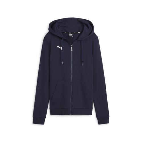 Puma teamGOAL Casuals Hooded Jacket Wmn - puma navy (Grösse: L) von Puma