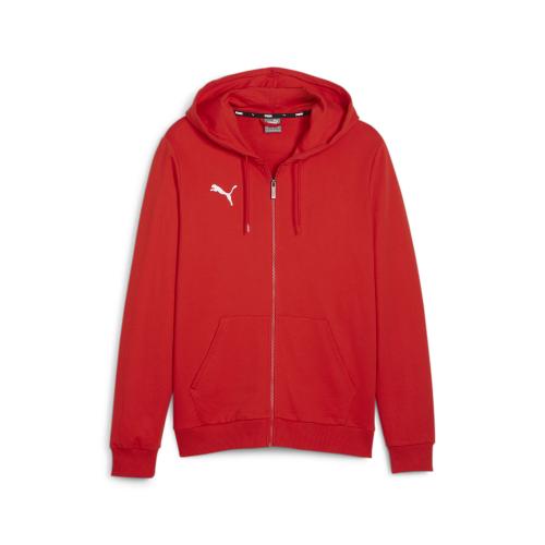 Puma teamGOAL Casuals Hooded Jacket - puma red (Grösse: L) von Puma