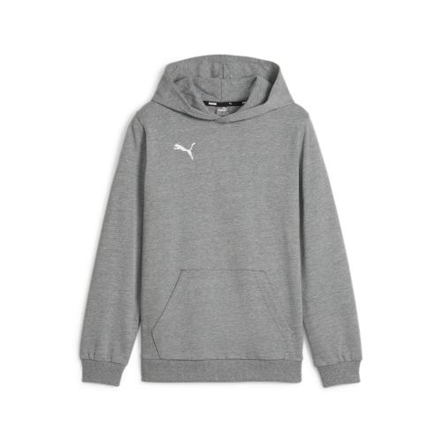 Puma teamGOAL Casuals Hoody Jr - medium gray heather (Grösse: 116) von Puma