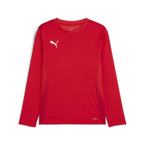 Puma teamGOAL LS Jersey Jr - puma red (Grösse: 140) von Puma