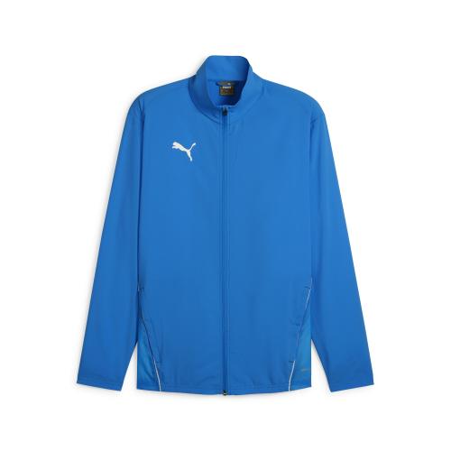 Puma teamGOAL Sideline Jacket - electric blue lemonade (Grösse: M) von Puma