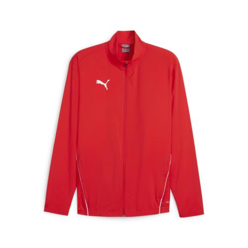 Puma teamGOAL Sideline Jacket - puma red (Grösse: L) von Puma