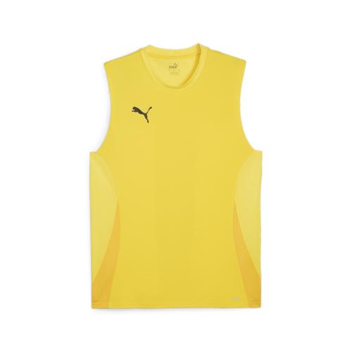 Puma teamGOAL Sleeveless Jersey - faster yellow (Grösse: 3XL) von Puma