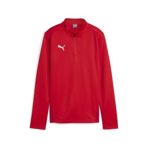 Puma teamGOAL Training 1/4 Zip Top Wmn - puma red (Grösse: L) von Puma