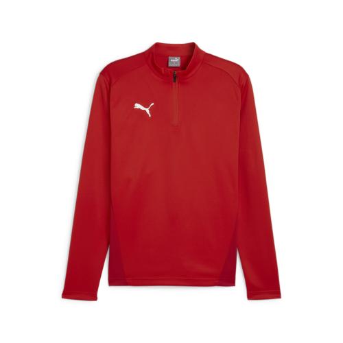 Puma teamGOAL Training 1/4 Zip Top - puma red (Grösse: 3XL) von Puma