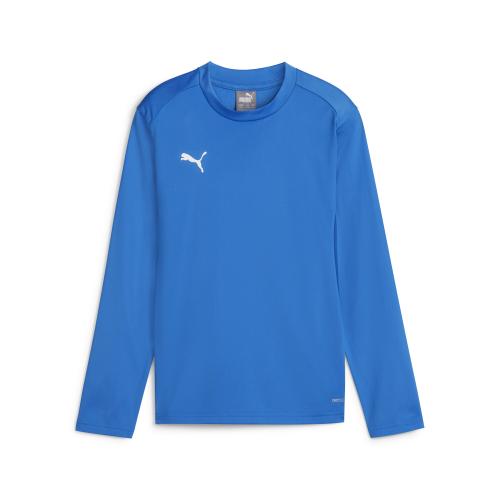 Puma teamGOAL Training Sweat Jr - electric blue lemonade (Grösse: 116) von Puma