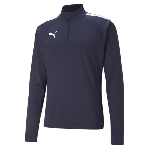 Puma teamLIGA 1/4 Zip Top - Peacoat-Puma White (Grösse: XXL) von Puma