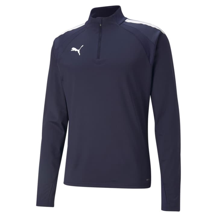 Puma teamLIGA 1/4 Zip Top Pullover marine von Puma