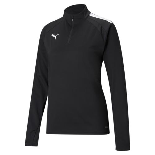 Puma teamLIGA 1/4 Zip Top W - puma black (Grösse: L) von Puma