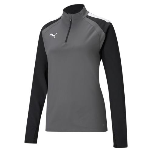 Puma teamLIGA 1/4 Zip Top W - smoked pearl (Grösse: L) von Puma