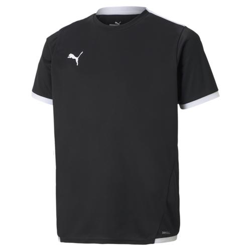 Puma teamLIGA Jersey Jr - Puma Black-Puma White (Grösse: 116) von Puma