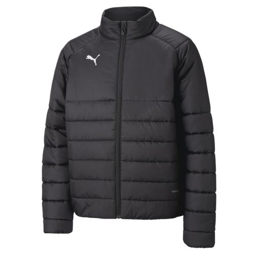 Puma teamLIGA Padded Jacket Jr Zip - puma black (Grösse: 128) von Puma