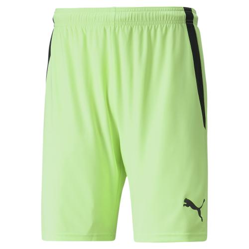 Puma teamLIGA Shorts - Fizzy Lime-Puma Black (Grösse: 3XL) von Puma