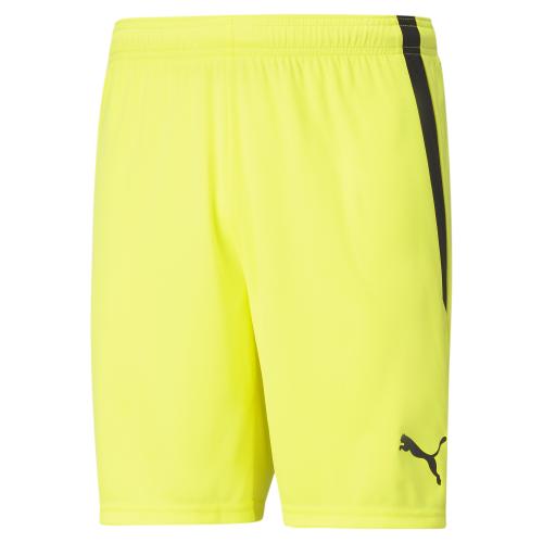 Puma teamLIGA Shorts - Fluo Yellow-Puma Black (Grösse: L) von Puma