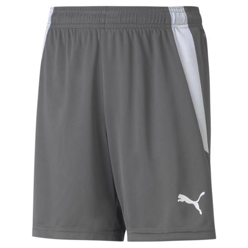 Puma teamLIGA Shorts Jr - Smoked Pearl-Puma White (Grösse: 116) von Puma