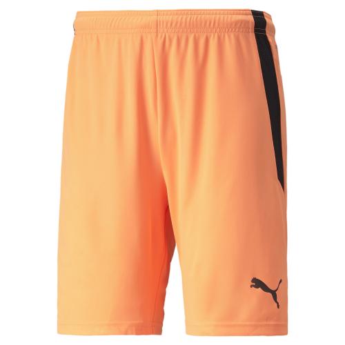 Puma teamLIGA Shorts - Neon Citrus-Puma Black (Grösse: L) von Puma