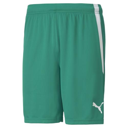 Puma teamLIGA Shorts - Pepper Green-Puma White (Grösse: M) von Puma