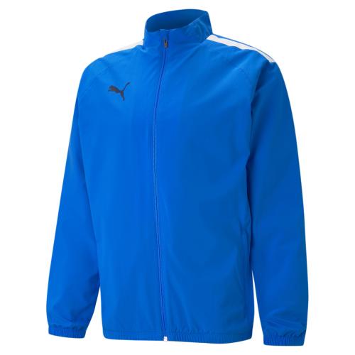 Puma teamLIGA Sideline Jacket - Electric Blue Lemonade-Puma White (Grösse: L) von Puma