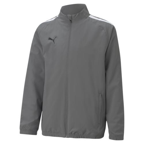 Puma teamLIGA Sideline Jkt Jr - Smoked Pearl-Puma White (Grösse: 152) von Puma