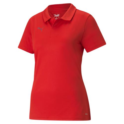 Puma teamLIGA Sideline Polo W - puma red (Grösse: S) von Puma