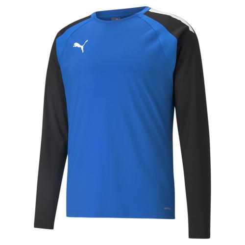 Puma teamLIGA Training Sweat - Electric Blue Lemonade-Puma Black (Grösse: 3XL) von Puma