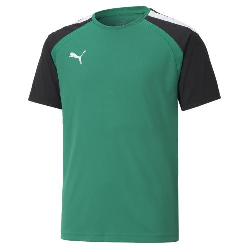 Puma teamPACER Jersey Jr - Pepper Green-Puma Black-Puma White (Grösse: 116) von Puma