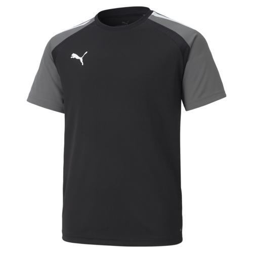 Puma teamPACER Jersey Jr - Puma Black-Smoked Pearl-Puma White (Grösse: 176) von Puma