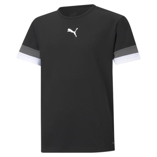 Puma teamRISE Jersey Jr - Puma Black-Smoked Pearl-Puma White (Grösse: 164) von Puma