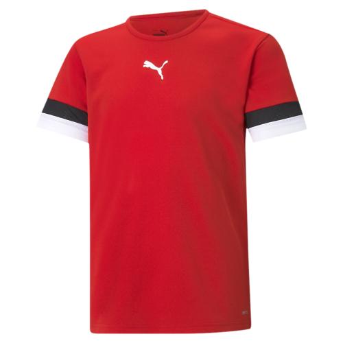 Puma teamRISE Jersey Jr - Puma Red-Puma Black-Puma White (Grösse: 128) von Puma