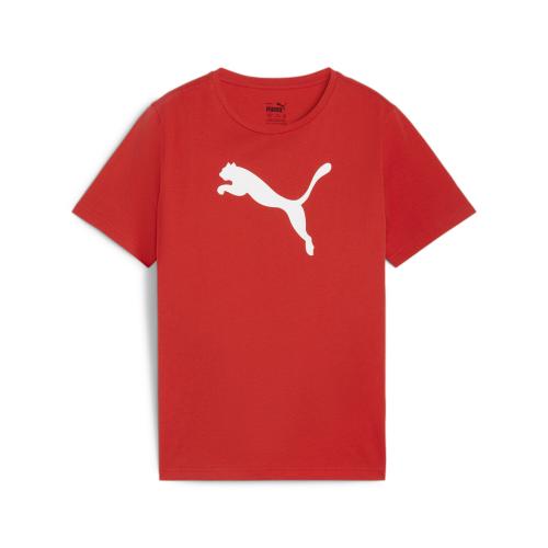 Puma teamRISE Logo Jersey Cotton Jr - puma red (Grösse: 116) von Puma