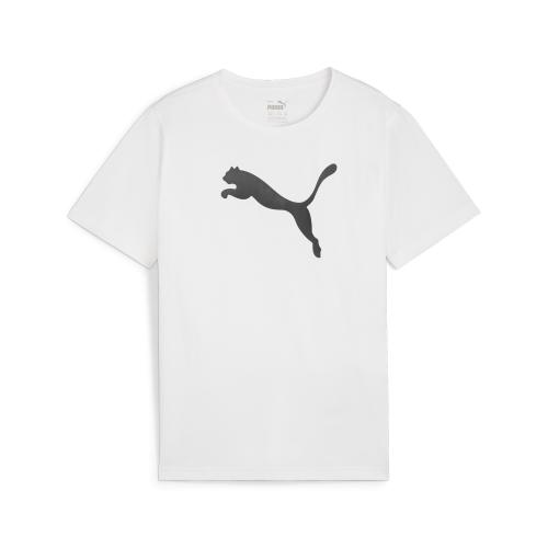 Puma teamRISE Logo Jersey Cotton Jr - puma white (Grösse: 128) von Puma