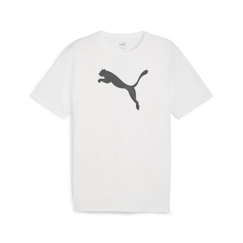 Puma teamRISE Logo Jersey Cotton - puma white (Grösse: XXL) von Puma