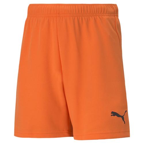 Puma teamRISE Short Jr - GOLDEN POPPY-Puma Black (Grösse: 128) von Puma