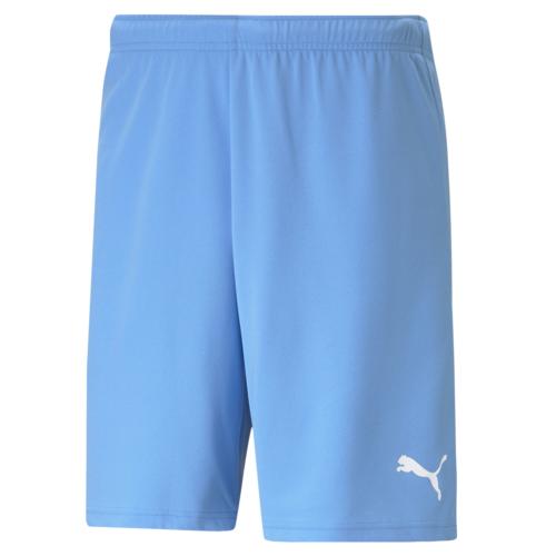 Puma teamRISE Short - Team Light Blue-Puma White (Grösse: S) von Puma