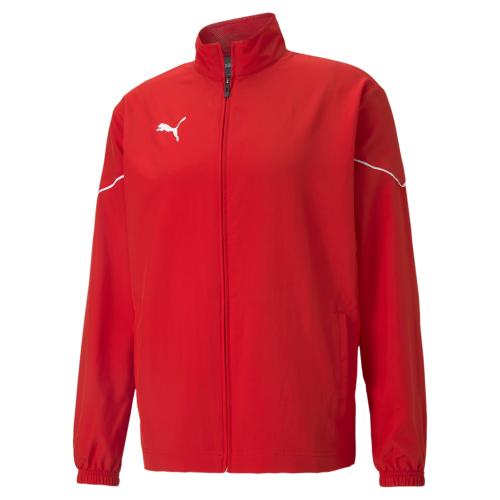 Puma teamRISE Sideline Jacket - Puma Red-Puma Black (Grösse: S) von Puma