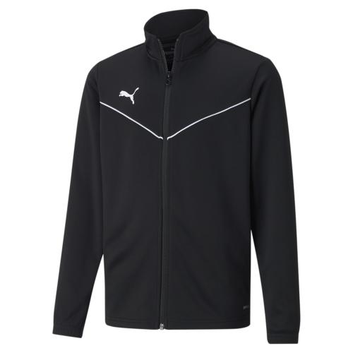 Puma teamRISE Training Poly Jacket Jr - Puma Black-Puma White (Grösse: 128) von Puma